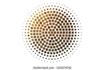 Light Yellow, Orange vector cover in polygonal style. Modern abstract illustration with colorful rectangles. Pattern can be used for websites.