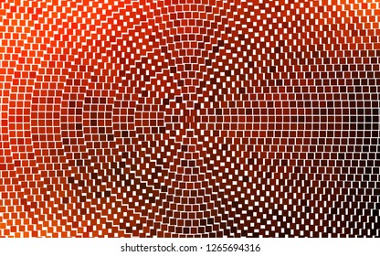Light Yellow, Orange vector cover in polygonal style. Illustration with set of colorful rectangles. Pattern can be used for websites.