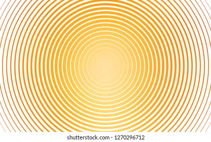 Light Yellow, Orange vector cover with spots. Modern abstract illustration with colorful water drops. Pattern of water, rain drops.