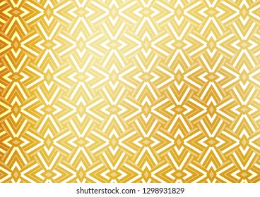 Light Yellow, Orange vector cover in polygonal style. Illustration with set of colorful triangles. Pattern can be used for websites.