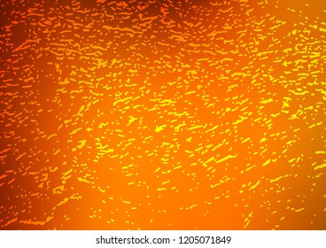 Light Yellow, Orange vector doodle blurred background. Creative illustration in blurred style with doodles and Zen tangles. Brand-new design for your business.