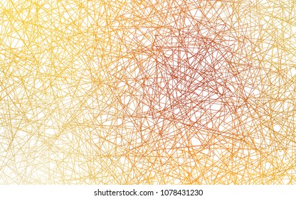Light Yellow, Orange vector geometric simple minimalistic background, which consist of triangles on white background. Triangular pattern with gradient for your business design. 