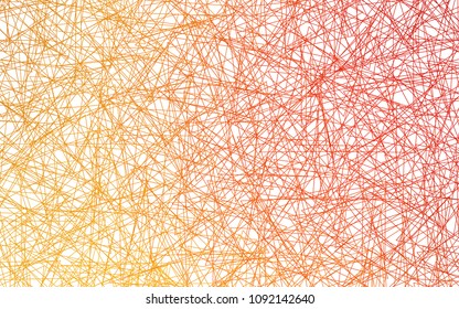 Light Yellow, Orange vector geometric simple minimalistic background, which consist of triangles on white background. Triangular pattern with gradient for your business design. 