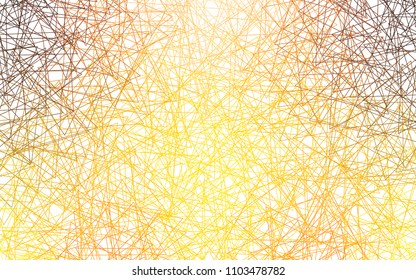 Light Yellow, Orange vector geometric simple minimalistic background, which consist of triangles on white background. Triangular pattern with gradient for your business design. 