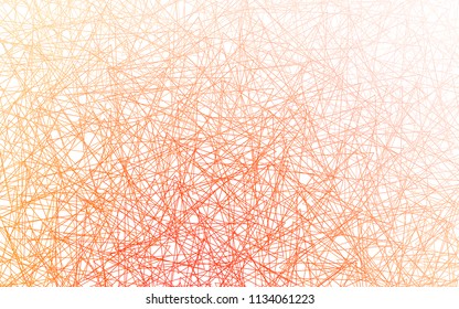 Light Yellow, Orange vector geometric simple minimalistic background, which consist of triangles on white background. Triangular pattern with gradient for your business design. 
