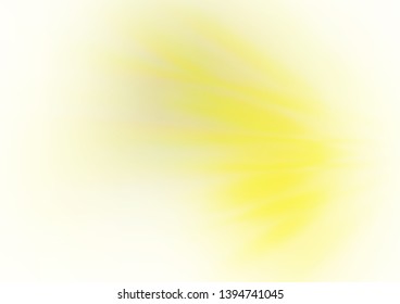 Light Yellow, Orange vector glossy bokeh pattern. Shining colorful illustration in a Brand new style. The background for your creative designs.
