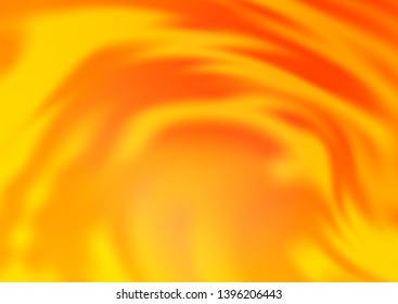 Light Yellow, Orange vector glossy abstract template. Modern geometrical abstract illustration with gradient. Brand new style for your business design.