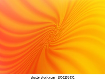 Light Yellow, Orange vector glossy abstract background. Shining colorful illustration in a Brand new style. The best blurred design for your business.