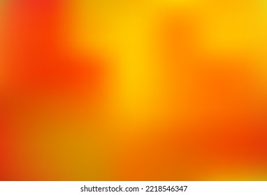 Light Yellow, Orange vector glossy bokeh pattern. An elegant bright illustration with gradient. Design for your web site.