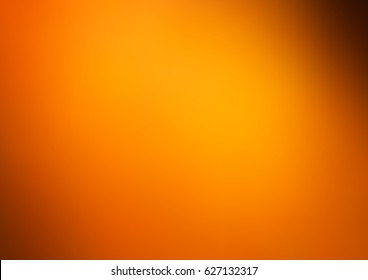 Light Yellow, Orange vector glossy abstract template. An elegant bright illustration with gradient. Brand-new style for your business design.
