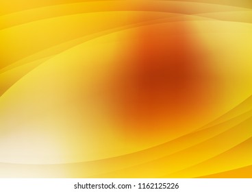 Light Yellow, Orange vector layout with flat lines. Blurred decorative design in simple style with lines. The pattern can be used for busines ad, booklets, leaflets