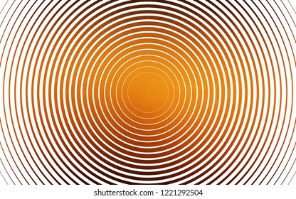 Light Yellow, Orange vector layout with circle shapes. Illustration with set of shining colorful abstract circles. Template for your brand book.