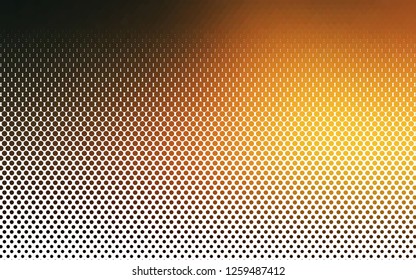 Light Yellow, Orange vector layout with circle shapes. Blurred decorative design in abstract style with bubbles. Design for business adverts.