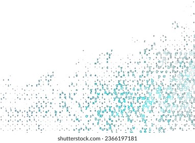 Light Yellow, Orange vector layout with latin alphabet. Modern geometrical illustration with ABC english symbols. The pattern can be used as ads, poster, banner for books.
