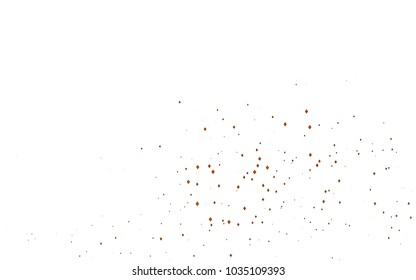 Light Yellow, Orange vector modern geometrical background. Abstract template. Geometric pattern in square style with gradient.