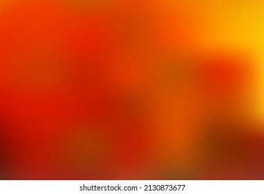 Amarillo claro, vector naranja moderno y elegante fondo. Una ilustración de color completamente nueva en un estilo bokeh. Mejor diseño borroso para su negocio.
