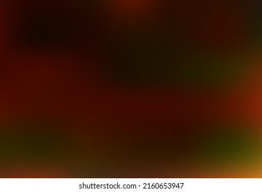 Light Yellow, Orange vector modern bokeh pattern. A vague abstract illustration with gradient. Elegant cover for a brand book.