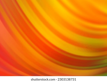 Light Yellow, Orange vector modern elegant background. Creative illustration in halftone style with gradient. A new texture for your design.