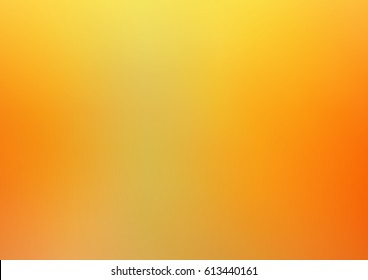 Light Yellow, Orange Vector Modern Elegant Abstract Background With Gradient. Brand-new Colored Template In Blurry Style. 