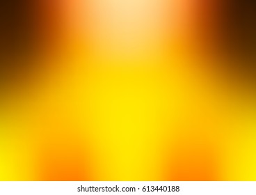 Light Yellow, Orange vector modern elegant abstract background with gradient. Brand-new colored template in blurry style. 