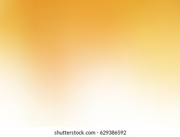 Light Yellow, Orange vector modern elegant abstract background with gradient. Brand-new colored template in blurry style. 
