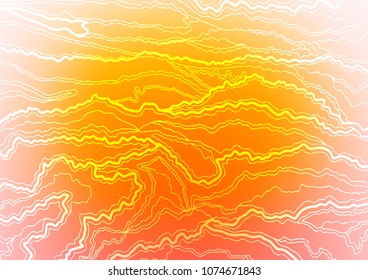 Light Yellow, Orange vector natural elegant pattern. Ethnic elegant natural pattern with gradient. Brand-new design for your business.