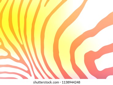 Light Yellow, Orange vector natural elegant pattern. Ethnic elegant natural pattern with gradient. A completely new design for your business.