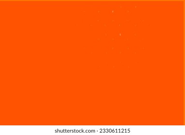 Light yellow, orange vector pattern with spheres. Modern abstract illustration with colorful water drops. Completely new template for your brand book.
