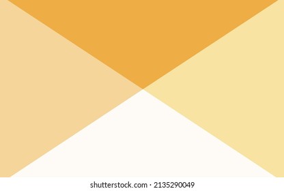 Light Yellow, Orange vector polygonal background. A completely new color illustration in a vague style. Template for your brand book.