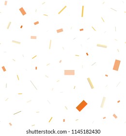Light Yellow, Orange vector seamless background with rectangles. Modern abstract illustration with colorful rectangles. Smart design for your business advert.