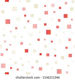 Light Yellow, Orange vector seamless layout with lines, rectangles. Glitter abstract illustration with rectangular shapes. Smart design for your business advert.