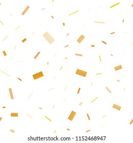 Light Yellow, Orange vector seamless pattern in square style. Abstract gradient illustration with rectangles. Modern template for your landing page.