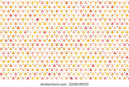 Cubierta transparente vectorial naranja amarillo claro en estilo poligonal. Hermosa ilustración con triángulos de estilo natural. Patrón para el diseño de tela, papel pintado.