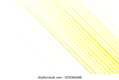 Light Yellow, Orange vector template with repeated sticks. Blurred decorative design in simple style with lines. The pattern can be used for websites.