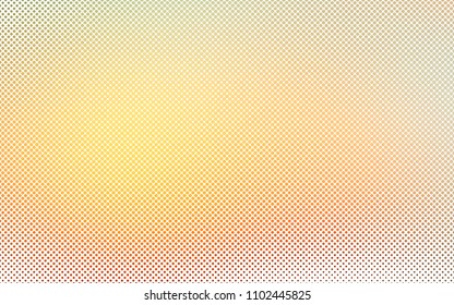 Light Yellow, Orange vector  template with circles. Blurred bubbles on abstract background with colorful gradient. Completely new template for your brand book.