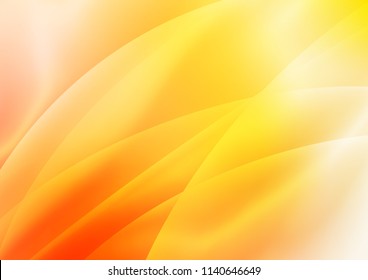 Light Yellow, Orange vector template with repeated sticks. Shining colored illustration with narrow lines. The pattern can be used as ads, poster, banner for commercial.