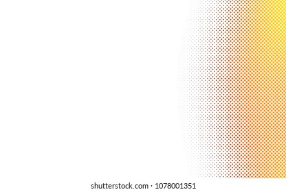 Light Yellow, Orange vector  texture with disks. Modern abstract illustration with colorful water drops. The pattern can be used for aqua ad, booklets.