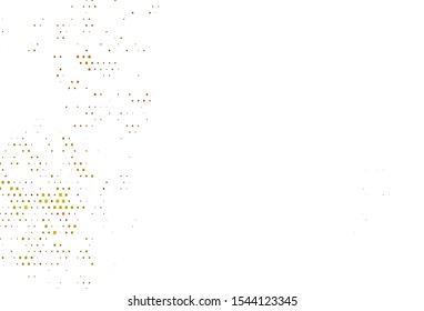 Light Yellow, Orange vector texture in rectangular style. Modern abstract illustration with colorful rectangles. The template can be used as a background.