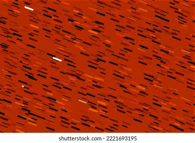 Light Yellow, Orange vector texture with colorful lines. Lines on blurred abstract background with gradient. Pattern for websites, landing pages.