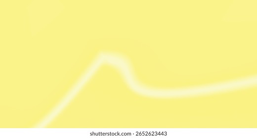Luz amarelo pastel gradiente fundo abstrato com banner site fundo bela arte moderna simples