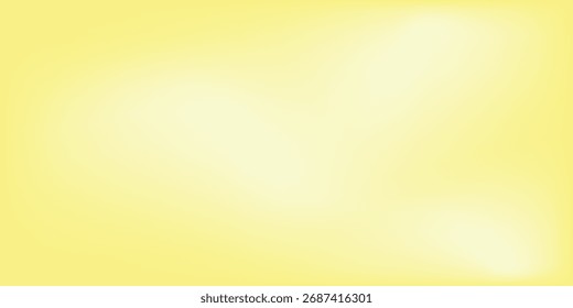 Hellgelber, pastellfarbener, abstrakter Hintergrund mit Website-Banner-Hintergrund. Unscharfer Farbverlauf ombre Unschärfe. Vektorgrafik