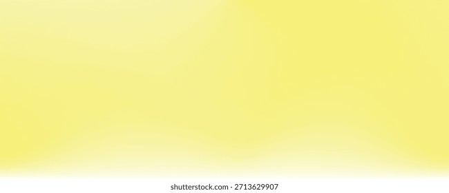 Fondo abstracto de gradiente pastel amarillo claro con fondo de Anuncio de Sitio web. Gradiente de color borroso o desenfoque de ombre. Desenfocado abstracto moderno agradable

