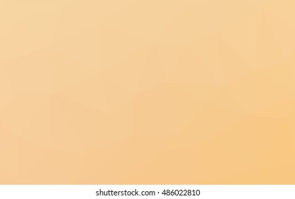Light yellow polygonal illustration, which consist of triangles. Triangular design for your business. Geometric background in Origami style with gradient.