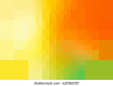 Light yellow, red, green vector Pattern. New rectangular template. Geometric sample. Repeating routine with rectangle shapes.  texture for your design. Pattern can be used for background.