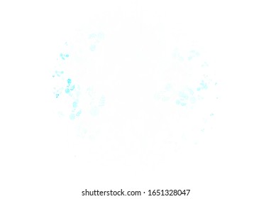 Light Yellow vector abstract backdrop with leaves. Glitter abstract illustration with doodles and leaves. New template for your design.