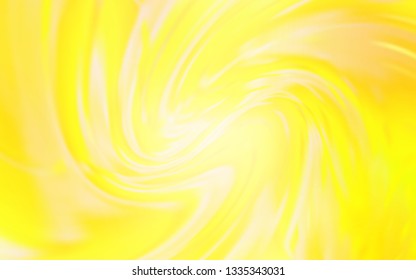 Light Yellow vector abstract blurred background. An elegant bright illustration with gradient. The best blurred design for your business.