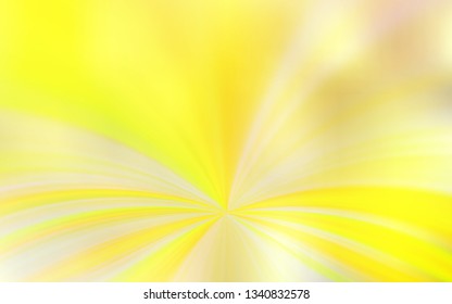 Light Yellow vector abstract blurred background. Colorful abstract illustration with gradient. The best blurred design for your business.