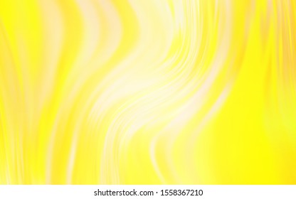 Light Yellow vector abstract blurred background. Colorful illustration in abstract style with gradient. Background for designs.