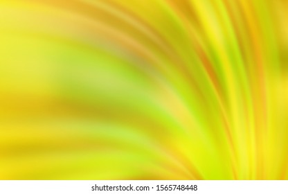 Light Yellow vector abstract blurred layout. Glitter abstract illustration with gradient design. The best blurred design for your business.