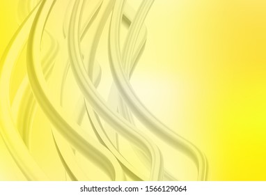 Light Yellow vector abstract blurred background. Glitter abstract illustration with gradient design. Elegant background for a brand book.